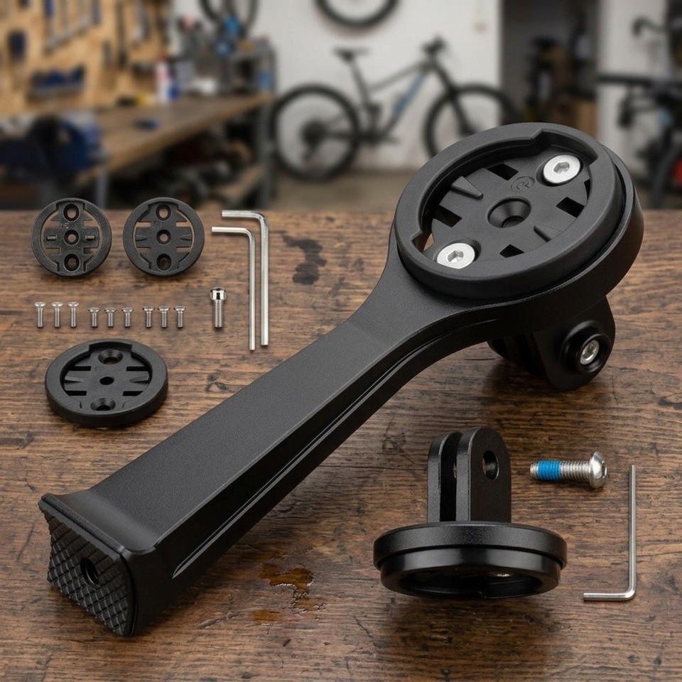 100mm Aluminum Alloy Mount for Garmin For Rapide Bicycle Computer Stem ...