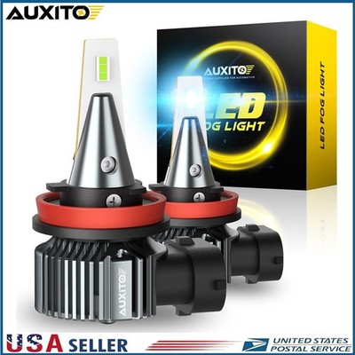 H16/H8/H11 LED Headlight Bulb Kit High Low Beam Fog Light Ice Blue 8000K 8000LM