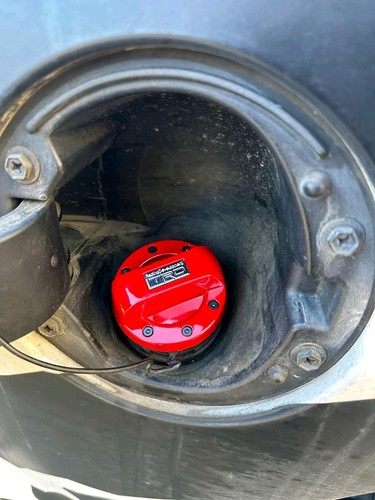 Colored Gas Cap Covers For Scion.Xb/Xa/Tc/Xd. 4 Color Choices! RED,CF,BLK OR SIL - Picture 7 of 19