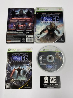 Xbox 360 - Star Wars: The Force Unleashed Ultimate Sith Edition NO DISC 1