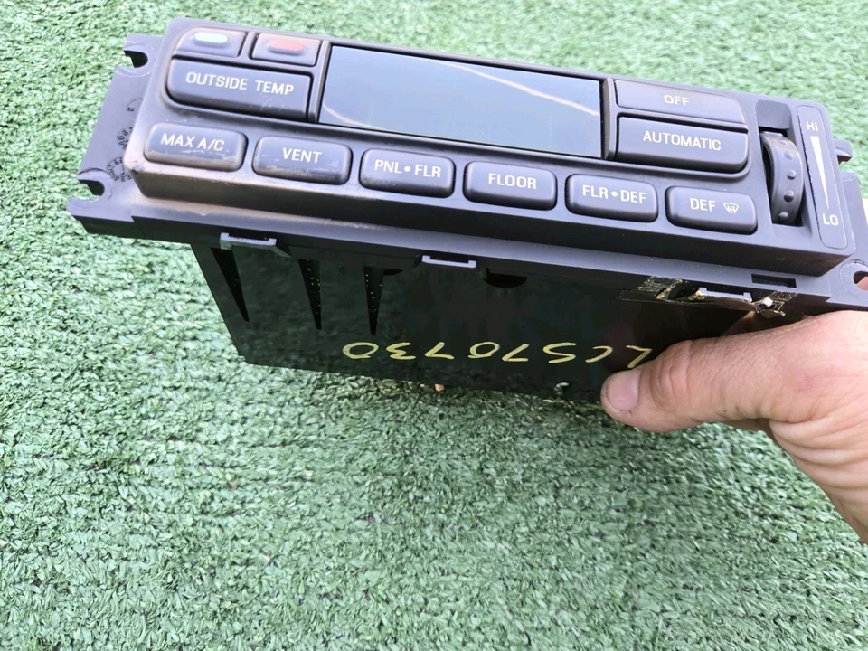 2002-2003 Ford F-150 F150 A/C Heater Temperature Climate Control Eatc Digital - Image 4 of 4