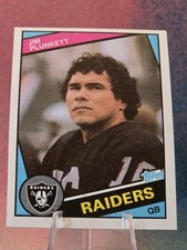 1984 Topps #114b Jim Plunkett