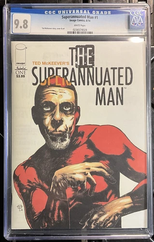 Superannuated Man #1 CGC 9.8, Ted McKeever Story and Art NM Image - Picture 1 of 2