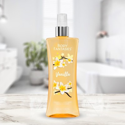 Body Fantasies Signature Fragrance Body Spray, Vanilla, 8 fl oz | eBay