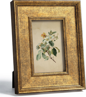 Afuly Vintage Bilderrahmen 10X15 Gold Fotorahmen Picture Frame | Oder Wand, Hoc
