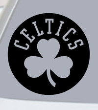 BOSTON CELTICS Vinyl Decal Sticker Car Rear Window NBA BASKETBALL TEAM LOGO