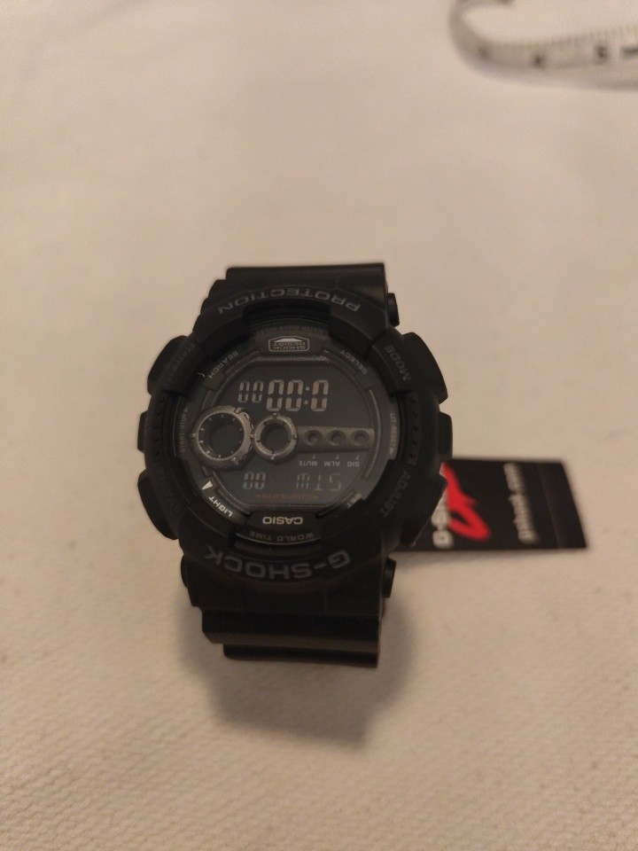 Casio G-Shock GD100-1BCR Men's Digital Outdoor Watch BLACK NEW