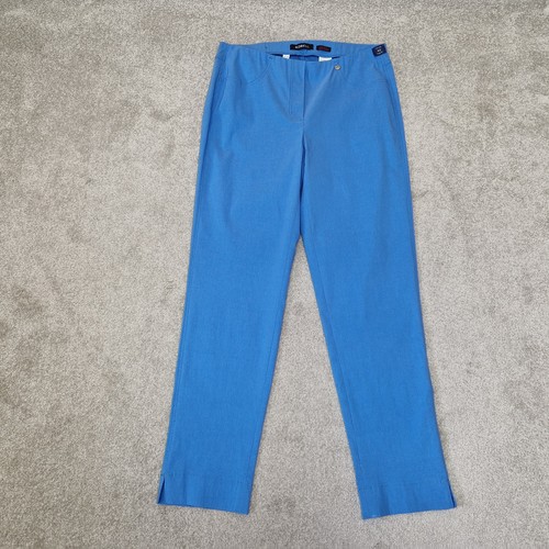 Robell Bella 09 Hose UK 14 Blau Slim Leg Stretchy W30 L29