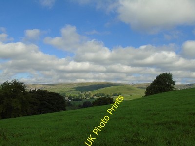 Foto 12x8 windiger Hecht nach Cawden Hanlith aufgenommen auf dem Pennine Way als Sieg c2016