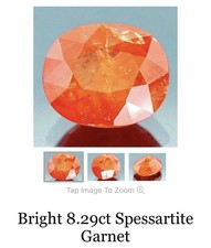 Bright 8.29 CARAT SPESSARTITE GARNET