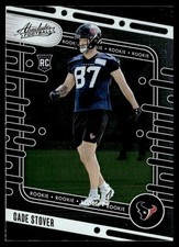 2024 Panini Absolute Cade Stover Rookie Houston Texans #185
