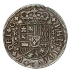 SC. Spain-Felipe V. 4 reales 1718 M Seville. Silver 11.64 g. SCARCE