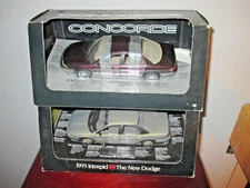 1993 Dodge Intrepid & Chrysler Concorde 1:24  Brookfield Collectors Guild Promos