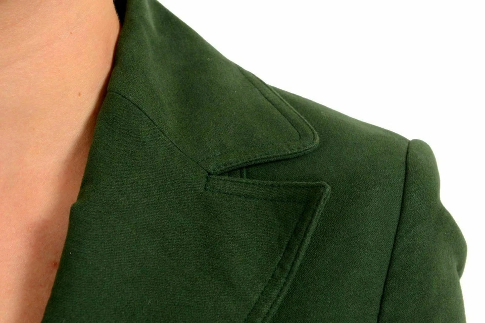 C'N'C Costume National Green Button Down Women's Blazer US S IT 40 - Image 3 of 4