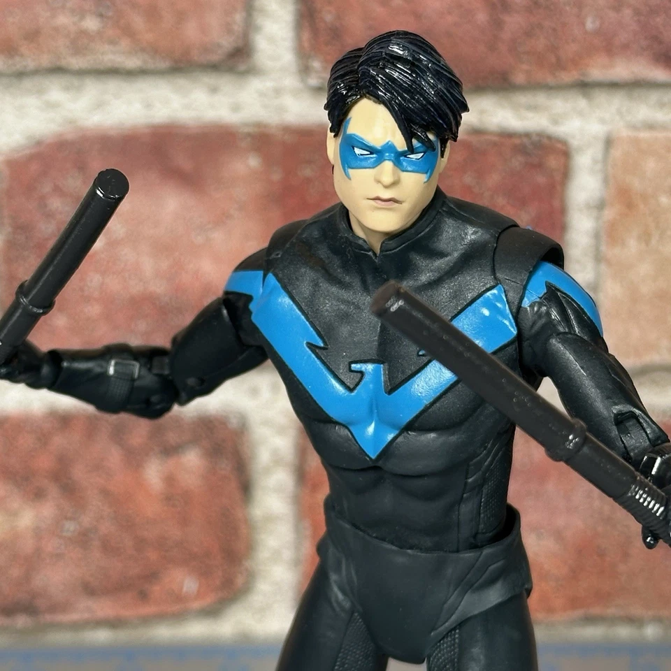 McFarlane Toys DC Multiverse NIGHTWING Better Than Batman 7” Action Figure - Image 2 of 4