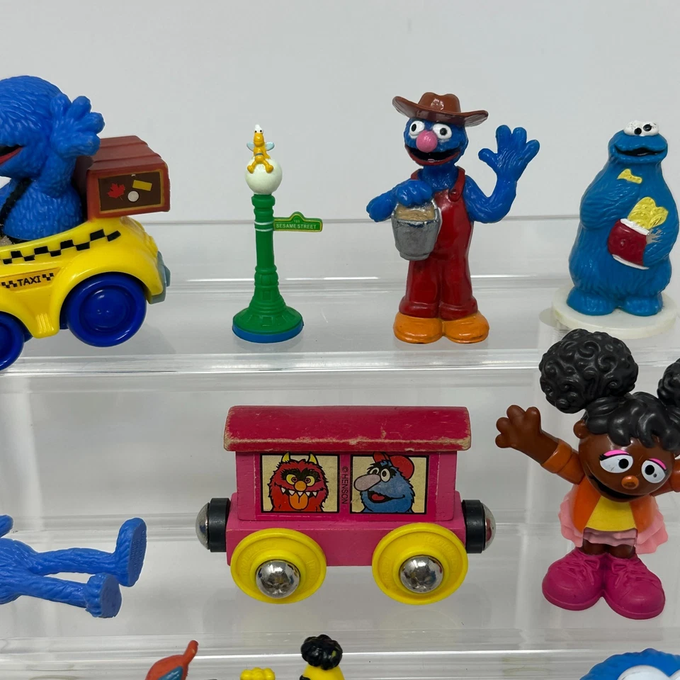 Lote Figuras Calle Sésamo Kermit Big Bird Galleta Monstruo Ernie Más Juego de 14 Foto 4 de 4