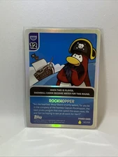 Club Penguin Rockhopper Power Card 60/68 Topps Disney Card-Jitsu Foil