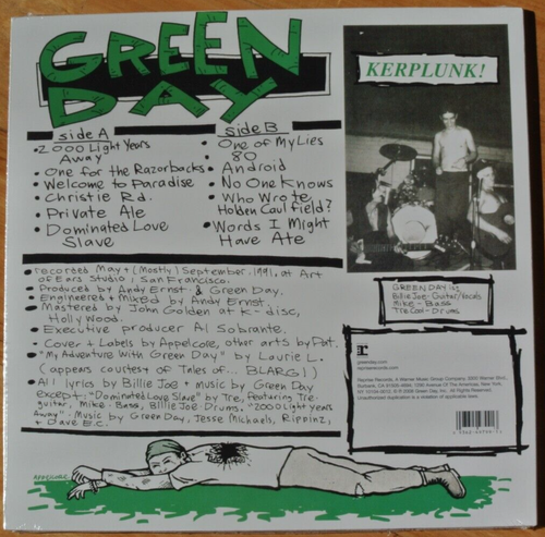 GREEN DAY Kerplunk ! LP + 7" SP Set Vinyl Sealed - Picture 2 of 3