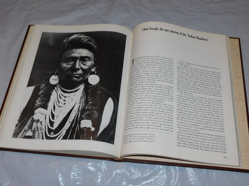 TIME LIFE-LEATHER BOUND LOOK~THE GREAT INDIAN CHIEFS-THE OLD WEST HISTORY BOOK - Picture 7 of 12