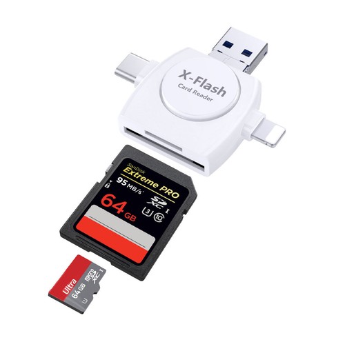 Android OTG SD TF Card Reader for iPad iPhone 13 12 11 Samsung S20 S10 S9 - Picture 4 of 9