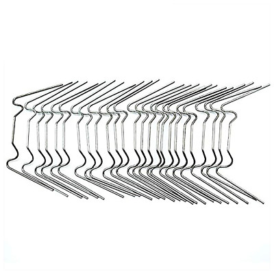 Harbor Freight Greenhouse Glazing Clips Stainless Steel W Type Green 100 Pcs NEW