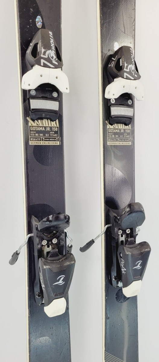 Volkl Gotama Jr 158cm Skis w/ Tyrolia Peak 7.5 Bindings | eBay