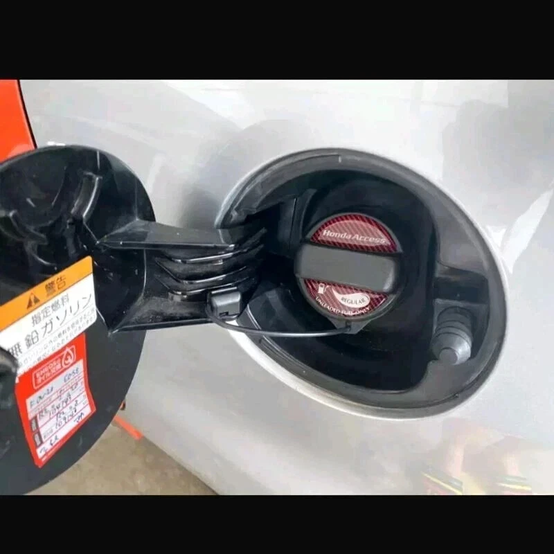 Pegatina decorativa de tapa de combustible JDM para Honda Jazz Fit City Hatchback HRV - Honda Access Foto 2 de 4