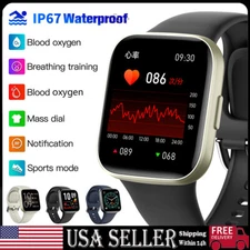 Smart Watch Men Women Fitness Tracker Sleep Heart Rate Watch for Android iOS
