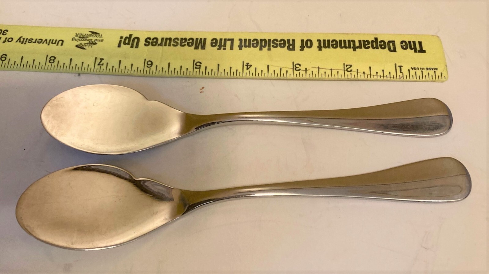 Vtg Nigro Berndorf Germany  2 Fish Serving Knife Heavy Stainless Steel 7.5" L