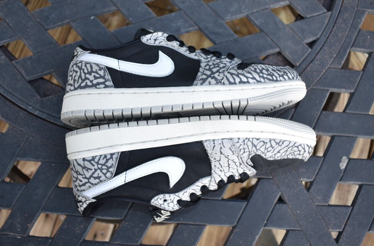 Nike Air Jordan 1 Retro Low OG 'Black Cement' CZ0775-001 4.5Y