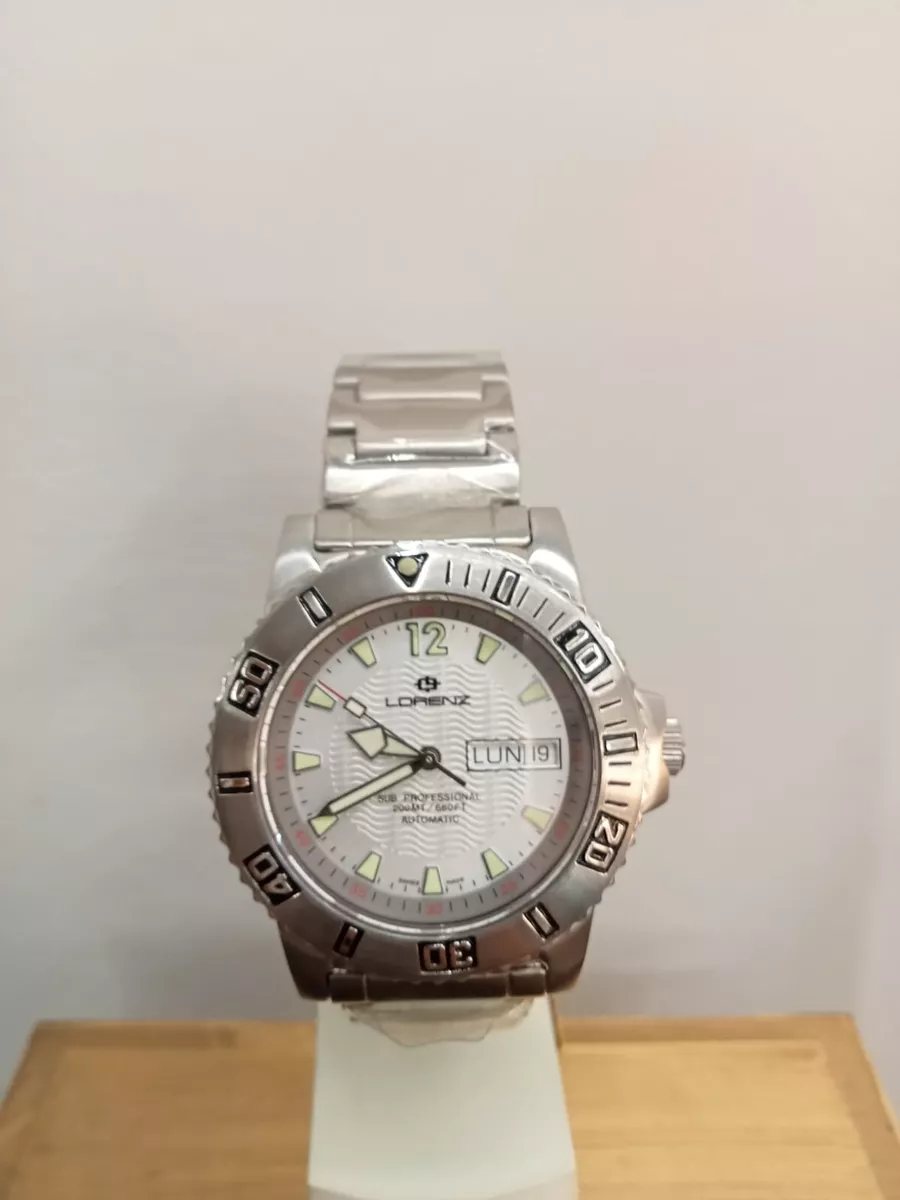 Lorenz submariner shop automatico 200 mt