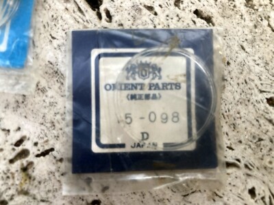 1 x original parts Orient Watch crystal plexy  glass 15-098 NOS