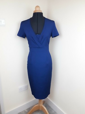 reiss cobalt blue dress