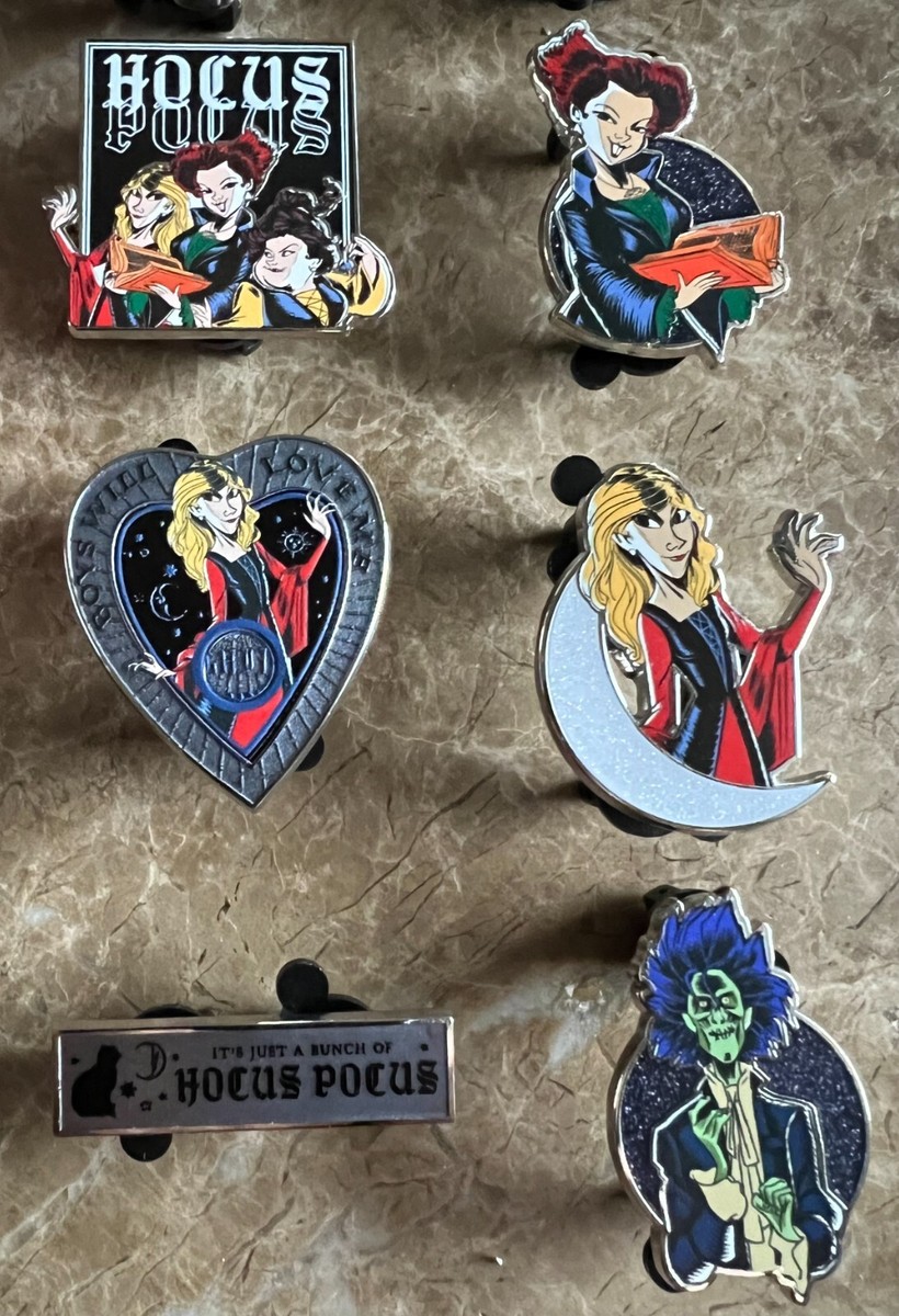 Disney 2022 Hocus Pocus Limited Release Mystery Pin Complete
