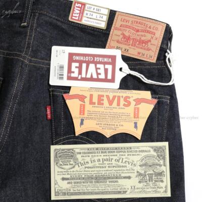 LEVI'S 501 LVC 1963 W34 L34 コーンミルズ LVC Levi's 1963 501XX Denim Pants W34×L34 | eBay