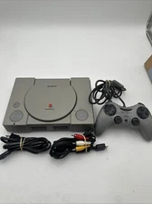 PlayStation 1 Console SCPH-9001 With Cords And 1 Controller Tested And Working