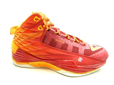 Peak Sports Peak Tennis Shoes PEAK SPORT MEN'S RED ORANGE HOWARD