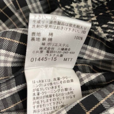 Burberry Blue Label Trench Coat inner check Black size M fashion