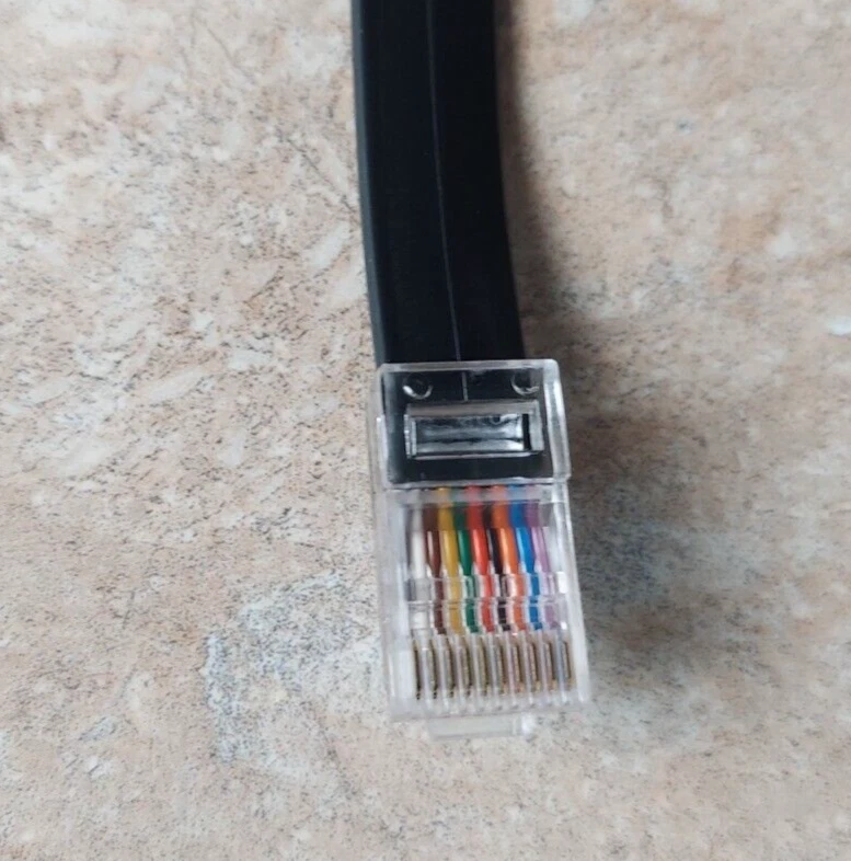 Touch Dynamic Serial Cable Adapter RJ50 10-pin COM Port to DB9 9-Pin Printer - Imagem 3 de 4