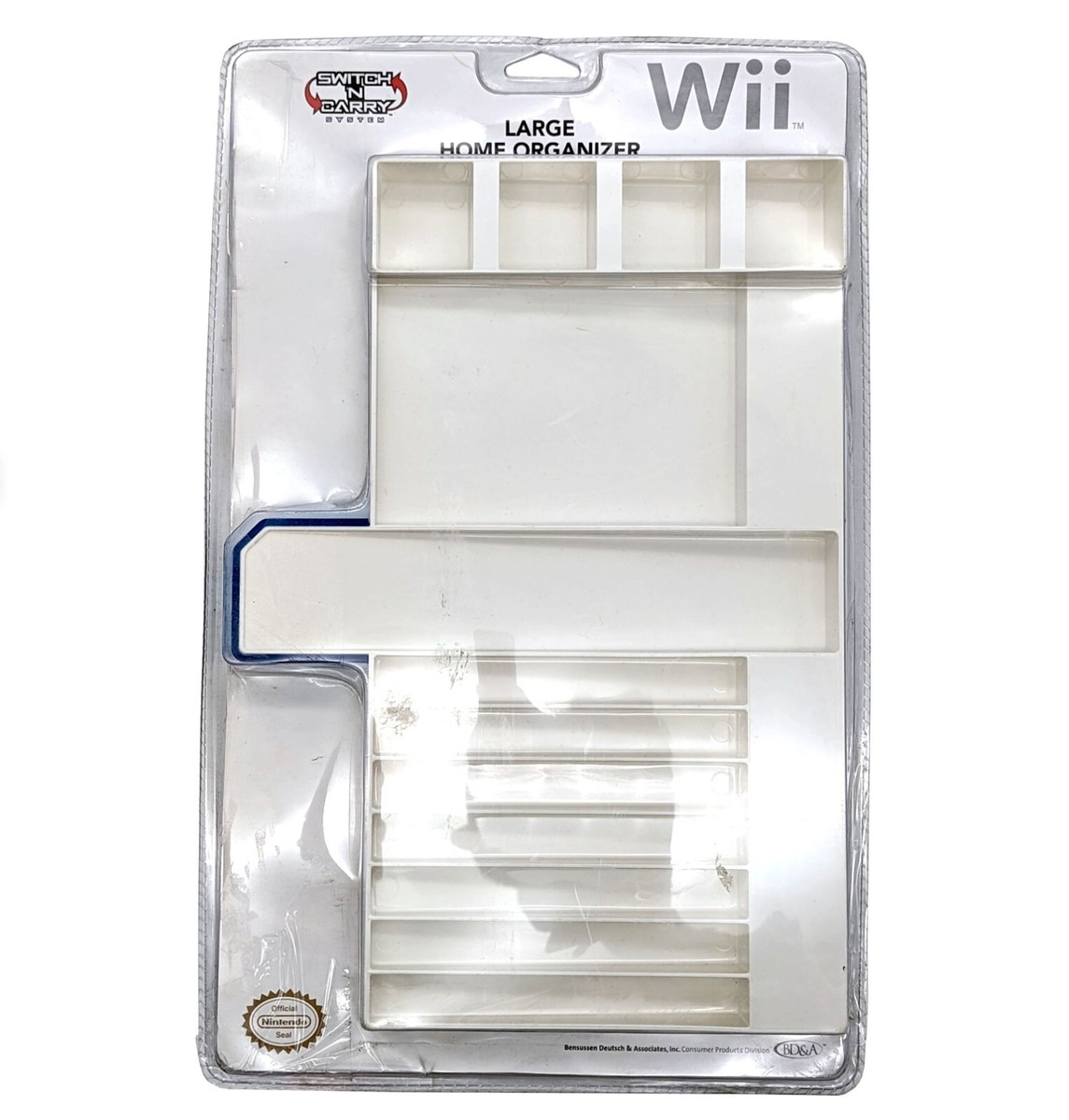 2006 Nintendo Wii Large Home Organizer Storage Tray for