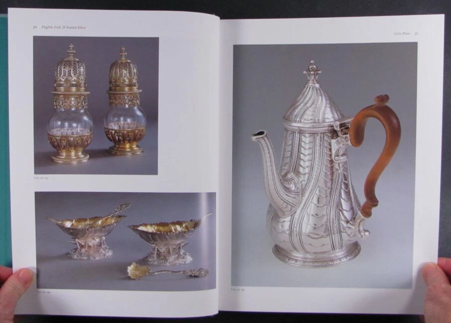 Antique English Irish Scottish Sterling Silver Clark Art Institute LARGE Catalog - Image 3 of 4