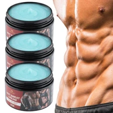 3X 120g Workout Enhancer Fat Burner Sweat Cream Maximize Exercise & Sweat Faster