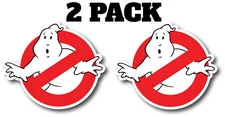 GHOSTBUSTERS LOGO VINYL  USA MADE DECAL STICKER TRUCK WINDOW BUMPER WALL CAR