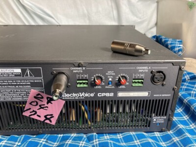 Electro-Voice CPS2 ステレオ パワー アンプ エレクトロボイス Electro-Voice CPS2 パワー アンプ EV エレクトロボイス ② 楽器