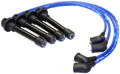 for Honda D16Y8 D16Z6 Engine New NGK Blue Spark Plug Wire Set HE76