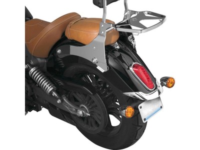NATIONAL CYCLE Fender Tip Set, Rear, Die-Cast, Chrome 14-19 für Indian Scout