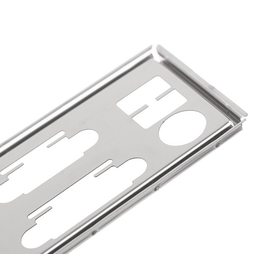 Support de plaque arrière en acier inoxydable pour ASRock B450M Pro4 - Photo 6/10