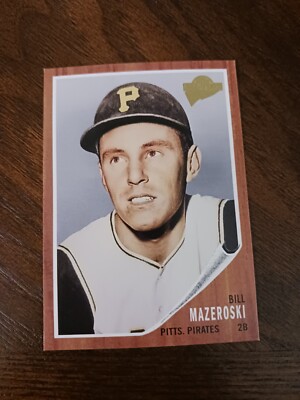2005 Topps All-Time Fan Favorites - #40 - Bill Mazeroski - Pittsburgh Pirates