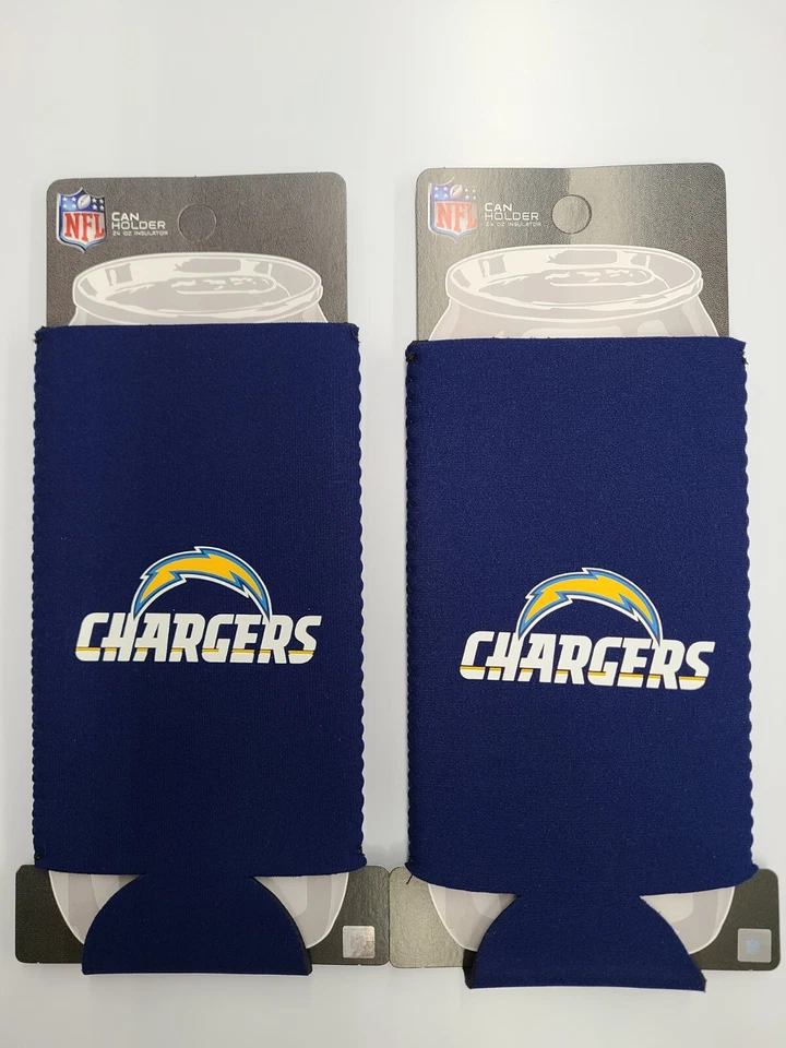 NFL Los Angeles Chargers 24oz Ultra Talla Niño Alto Neopreno - Paquete de 2 Foto 3 de 3