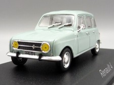 Renault 4 1974 Clair Bleu 1/43 Norev 510037 R4 Quatrelle